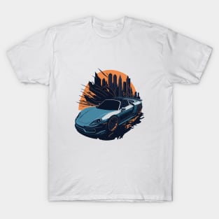 Porsche 918 Spyder Vintage Car Art T-Shirt